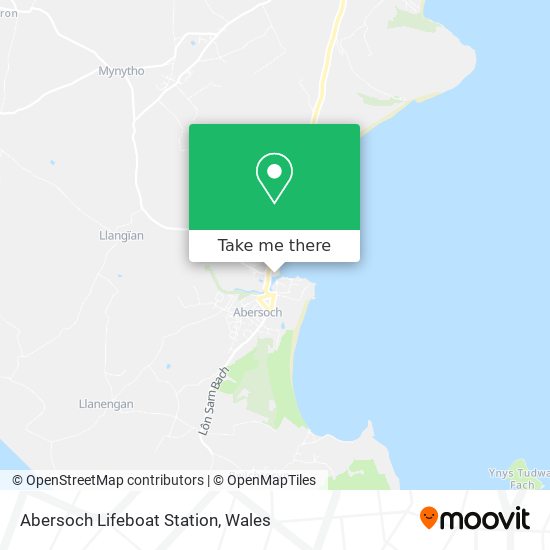 Abersoch Lifeboat Station map