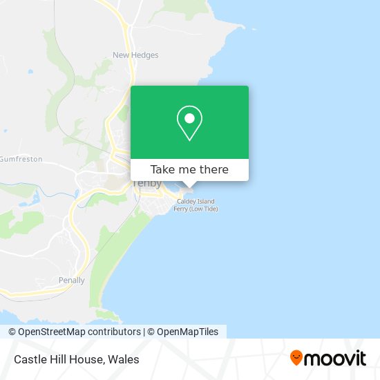 Castle Hill House map