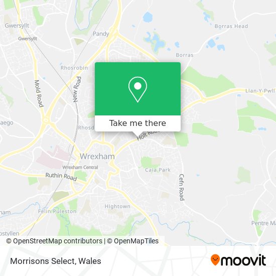 Morrisons Select map