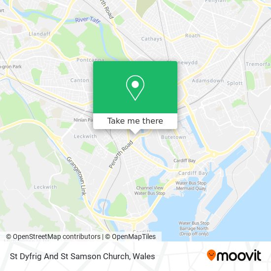 St Dyfrig And St Samson Church map