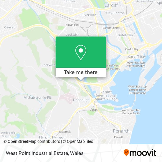 West Point Industrial Estate map