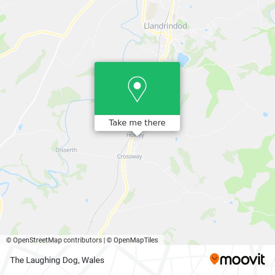 The Laughing Dog map