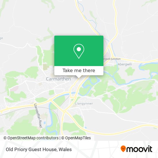 Old Priory Guest House map