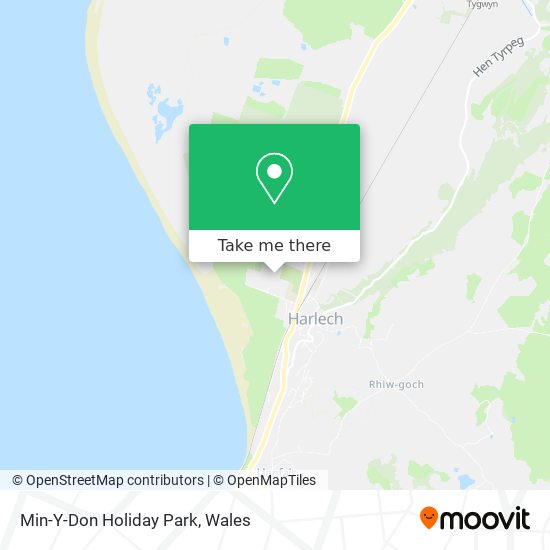 Min-Y-Don Holiday  Park map