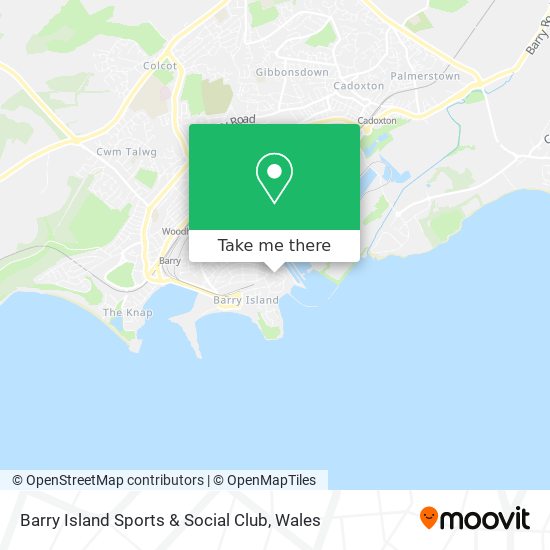 Barry Island Sports & Social Club map