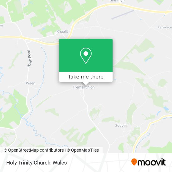 Holy Trinity Church map