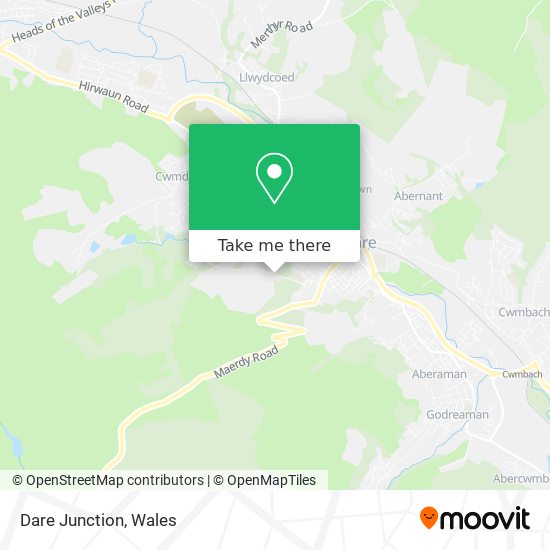 Dare Junction map