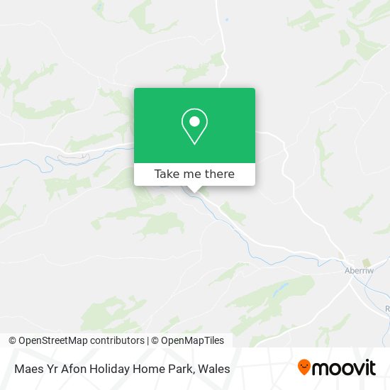 Maes Yr Afon Holiday Home Park map