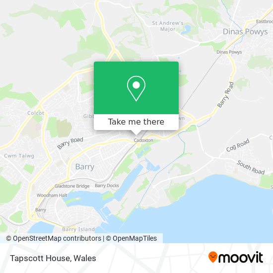Tapscott House map