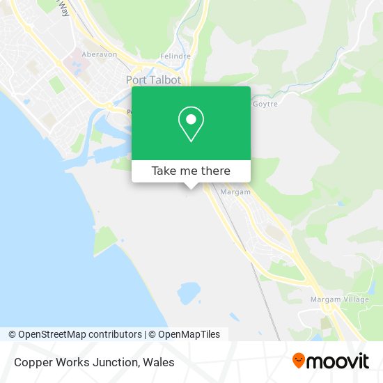 Copper Works Junction map