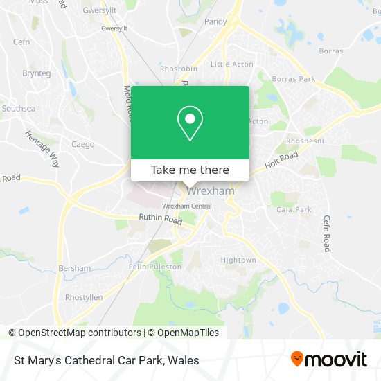 St Mary's Cathedral Car Park map