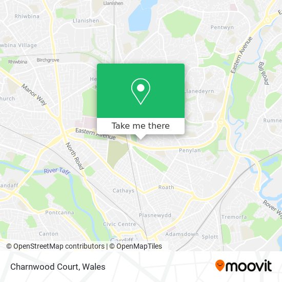 Charnwood Court map