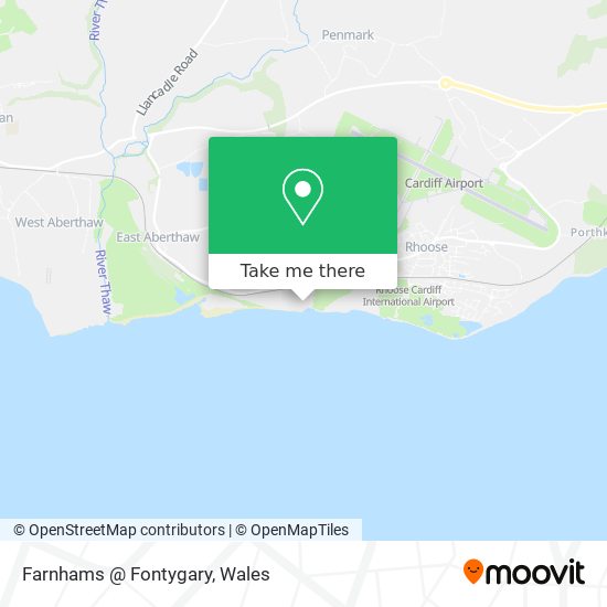 Farnhams @ Fontygary map
