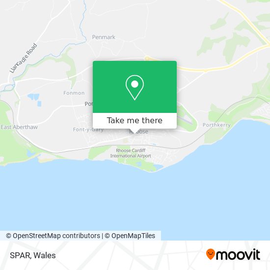 How to get to SPAR in The Vale Of by Bus or Train?