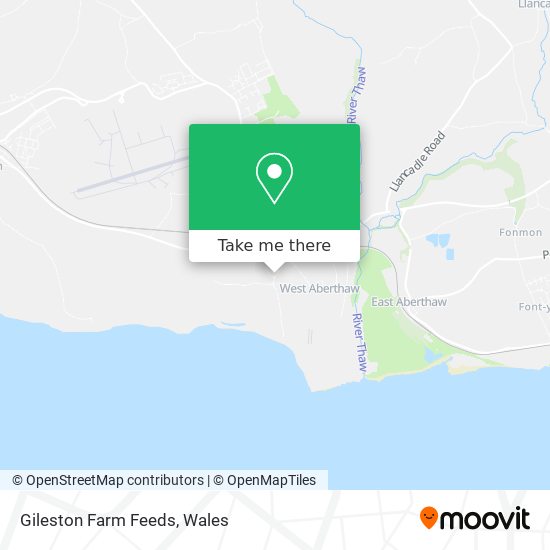 Gileston Farm Feeds map