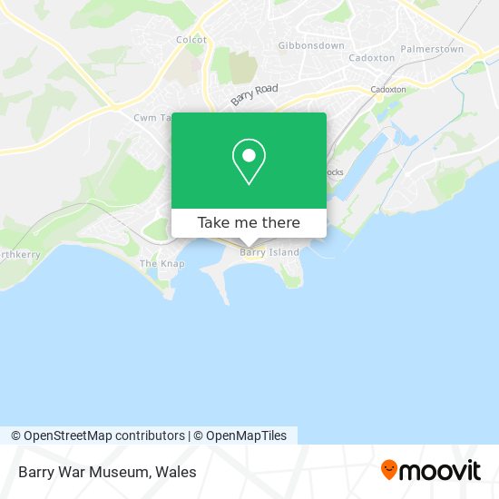Barry War Museum map