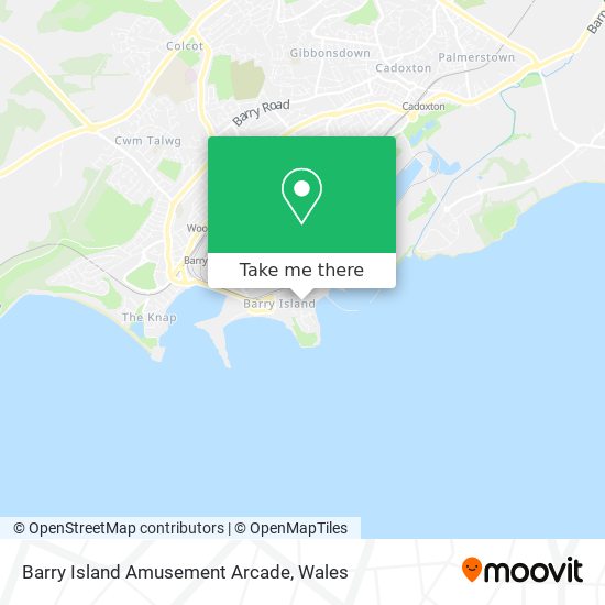 Barry Island Amusement Arcade map