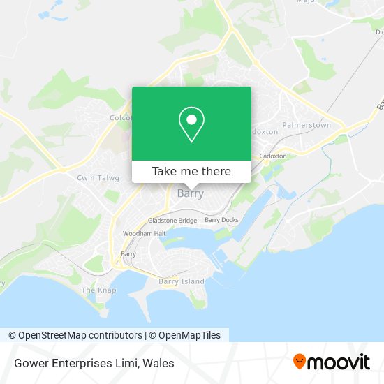 Gower Enterprises Limi map