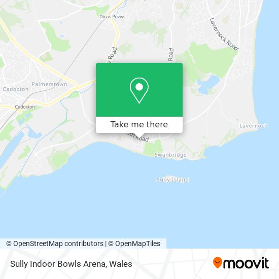 Sully Indoor Bowls Arena map