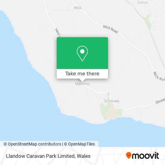 Llandow Caravan Park Limited map