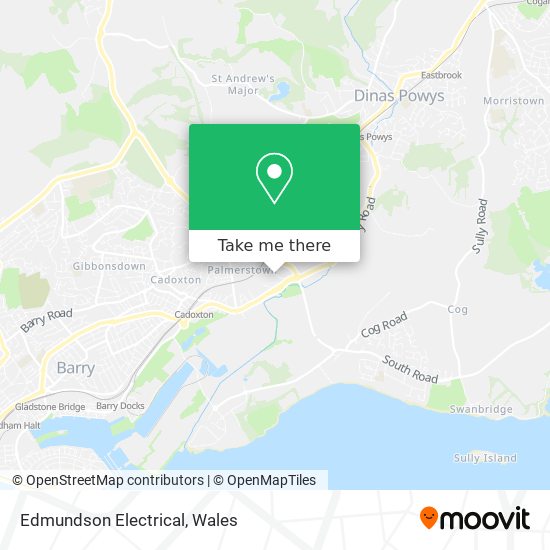 Edmundson Electrical map