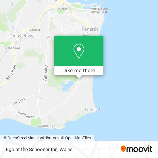 Ego at the Schooner Inn map