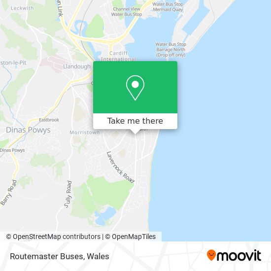 Routemaster Buses map