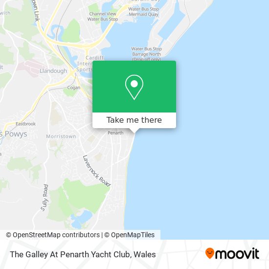 The Galley At Penarth Yacht Club map