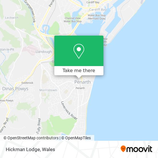 Hickman Lodge map