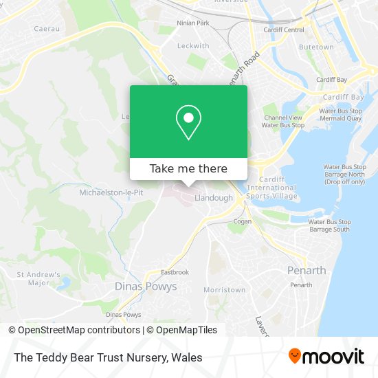 The Teddy Bear Trust Nursery map