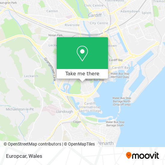 Europcar map