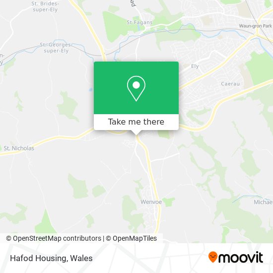 Hafod Housing map