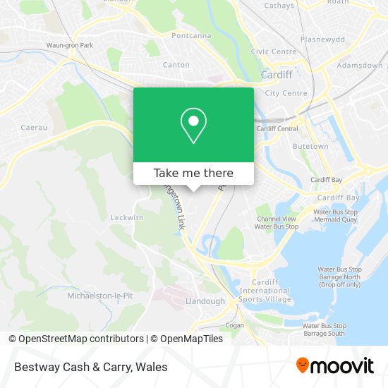 Bestway Cash & Carry map