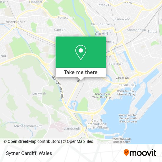 Sytner Cardiff map