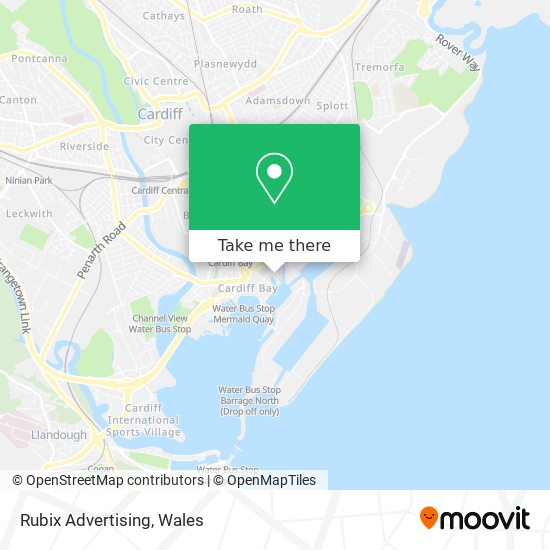 Rubix Advertising map