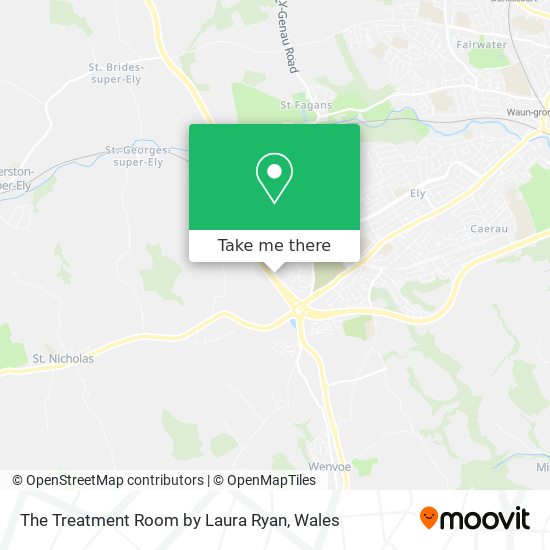 The Treatment Room by Laura Ryan map