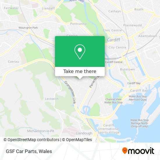 GSF Car Parts map