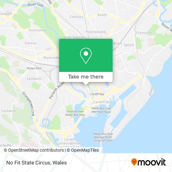 No Fit State Circus map