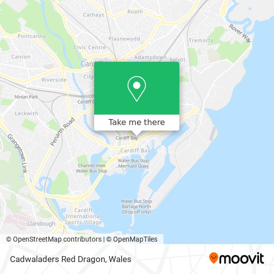 Cadwaladers Red Dragon map