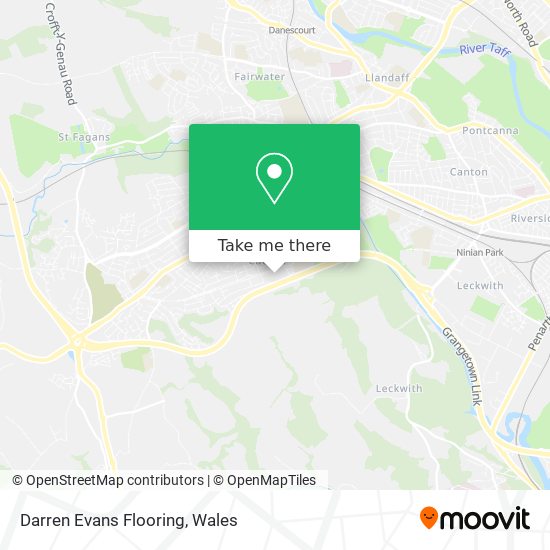 Darren Evans Flooring map