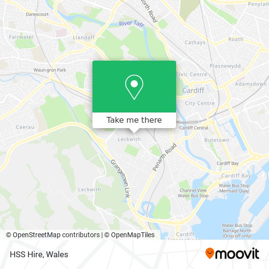 HSS Hire map