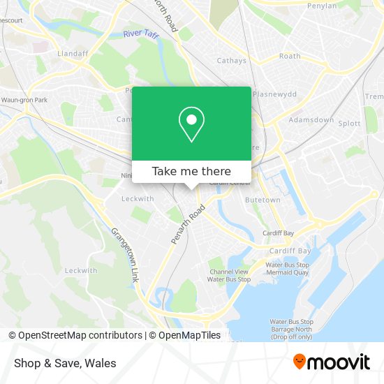 Shop & Save map