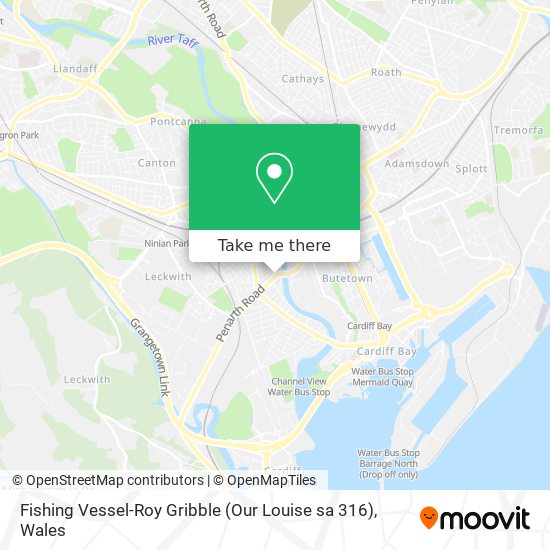 Fishing Vessel-Roy Gribble (Our Louise sa 316) map