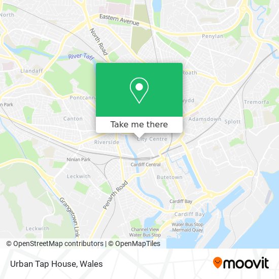 Urban Tap House map