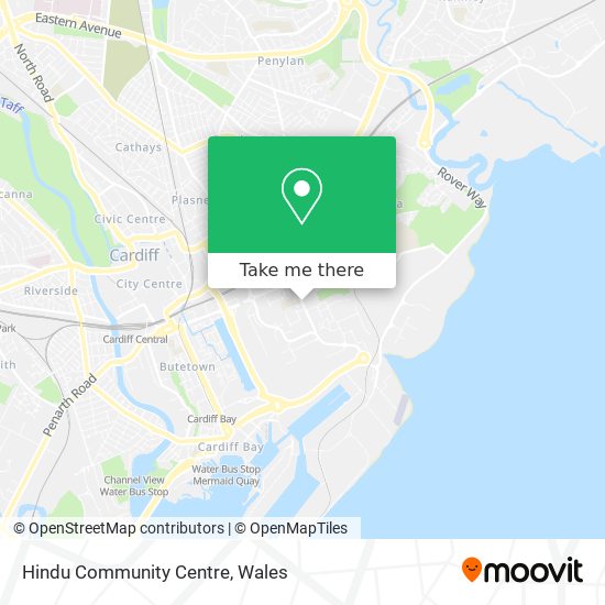 Hindu Community Centre map
