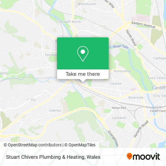 Stuart Chivers Plumbing & Heating map