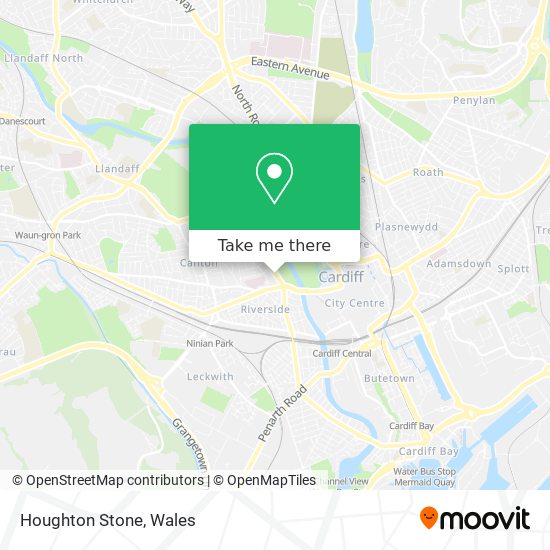 Houghton Stone map