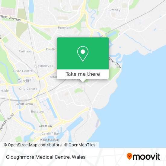 Cloughmore Medical Centre map
