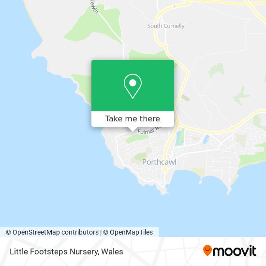 Little Footsteps Nursery map