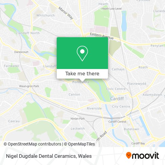 Nigel Dugdale Dental Ceramics map